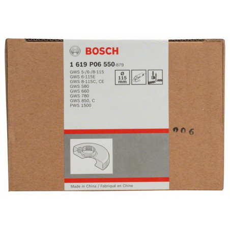 1619P06550 Capot de protection avec recouvrement Accessoire Bosch pro outils