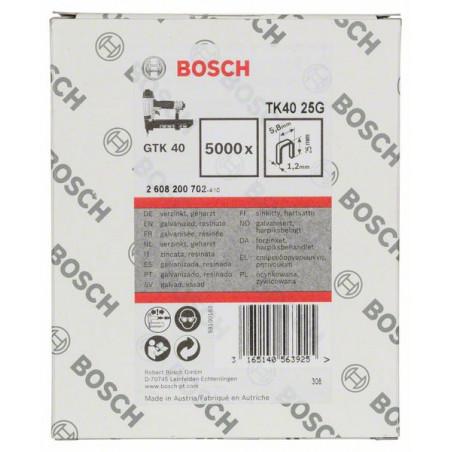 2608200702 Agrafe TK40 25G Accessoire Bosch pro outils