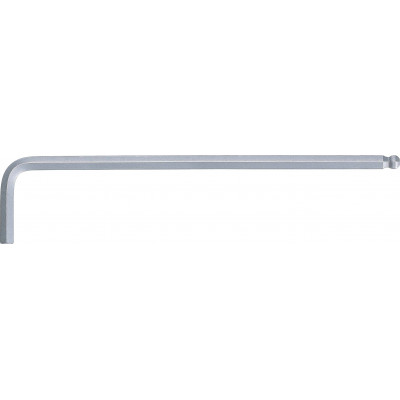 Clé mâle 6 pans sphérique - diamètre 4 mm - longueur 106 mm - KSTOOLS | 151.2104