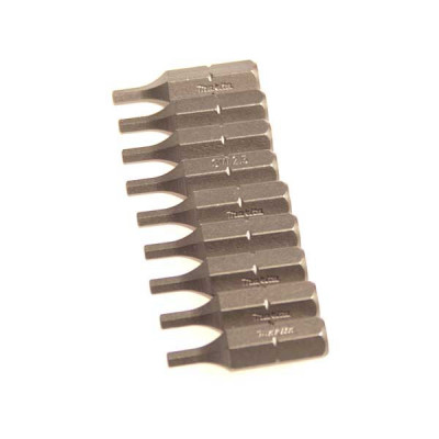 Makita P-21369 Embouts courts 25 mm Hexagonaux