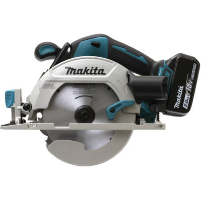 Makita DHS680RTJ Scie circulaire 18 V Li-Ion 5 Ah Ø 165 mm