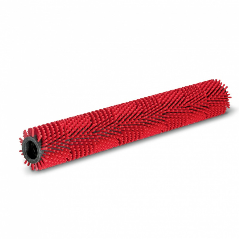 Brosse-rouleau, moyen, rouge, 638 mm main image 1