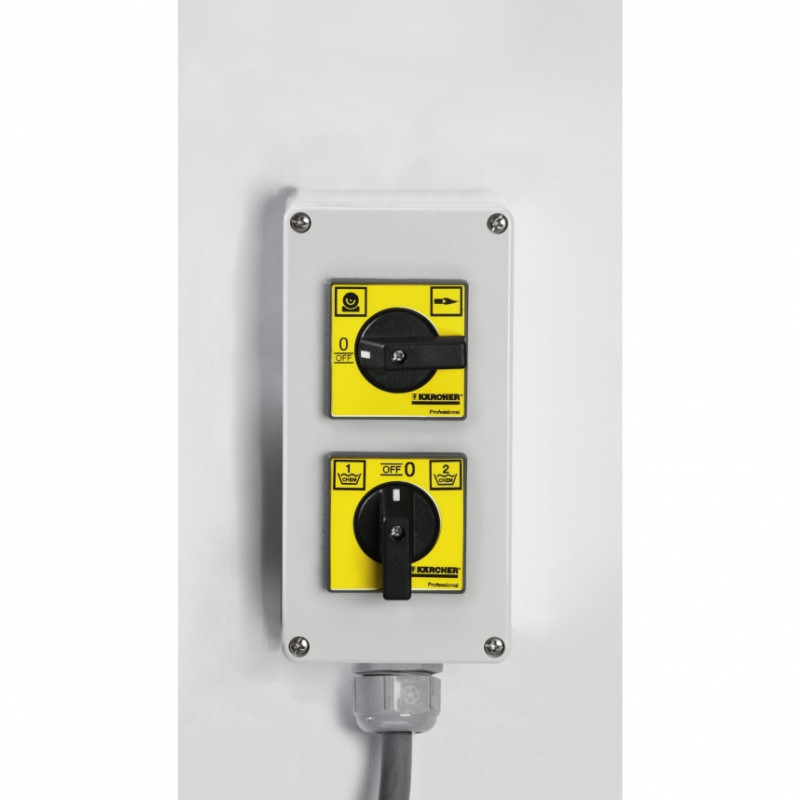 Télécommande simple, M-A, chaud-froid, détergent ␍1 + 2 Karcher 2.744-008.0