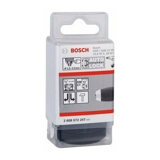 Mandrin Automatique Triplex Réversible – Pour Perceuse Bosch / Peugeot – 230V – Neuf
