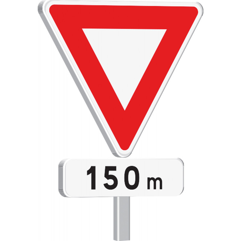 AB3b-1000-Classe 1-Cédez le passage à 150m TALIAPLAST | 523303