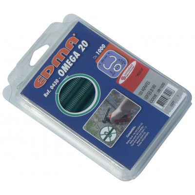 AGRAFES 20 MM VERTES (BOITE 1000) TALIAPLAST | 381020