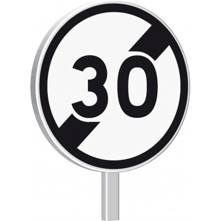 B33-850-Classe 1-Fin de limitation de vitesse à 30km/h TALIAPLAST | 523729