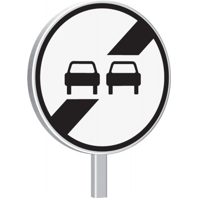 B34-850-Classe 1-Fin d'interdiction de dépasser TALIAPLAST | 523721