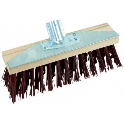 BALAI DE CANTONNIER CRYNOVIL ROUGE 32CM AVEC GRATTOIR TALIAPLAST | 360102