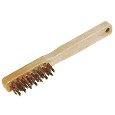 BROSSE METALLIQUE BOUGIE 3 RANGS ACIER LAITONNE TALIAPLAST | 361105