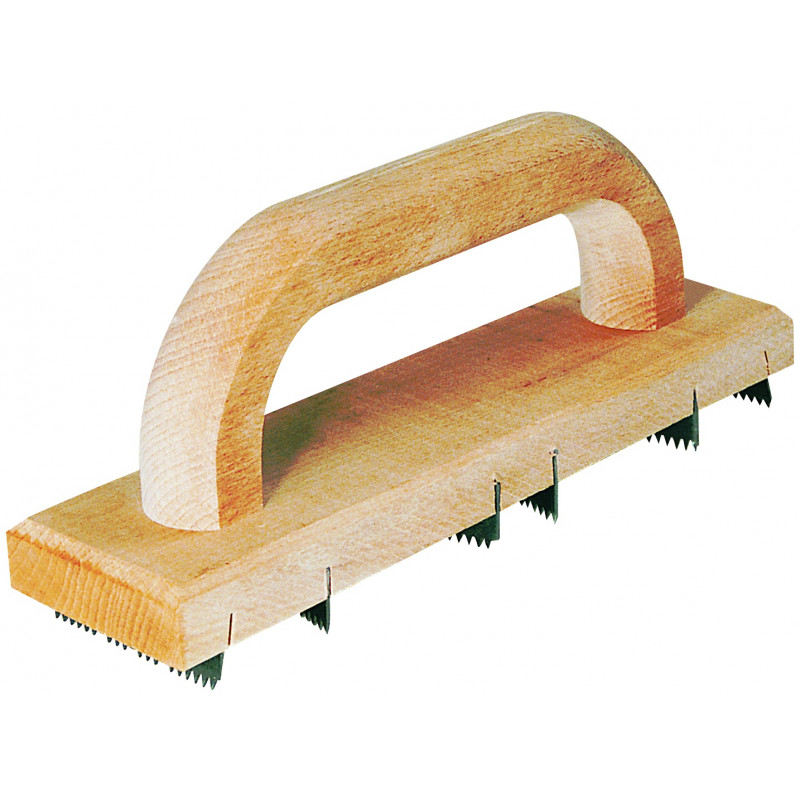 CHEMIN DE FER BOIS 25X7 (AVEC DENTS Pas de 3mm) TALIAPLAST | 301401