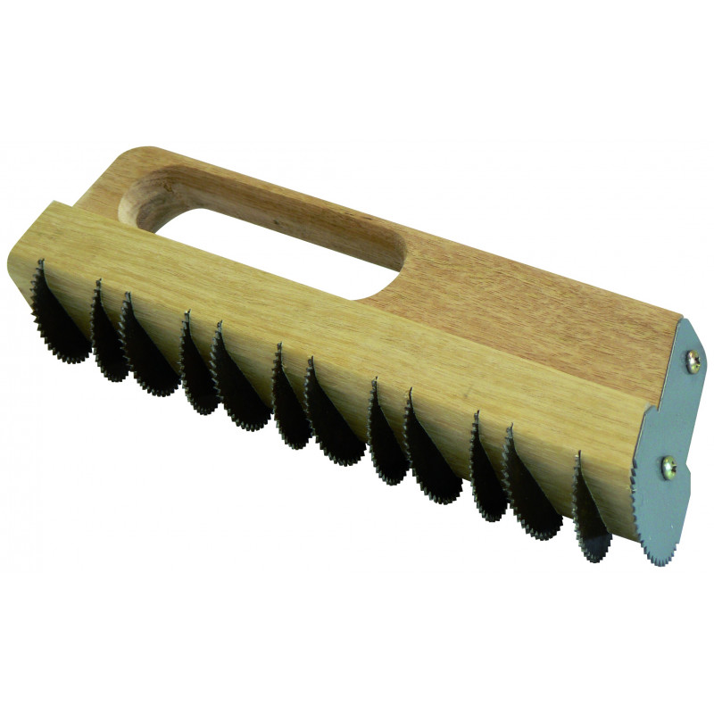 CHEMIN DE FER ROND 300x20MM (LAMES DENTEES Pas de 2mm) TALIAPLAST | 301430