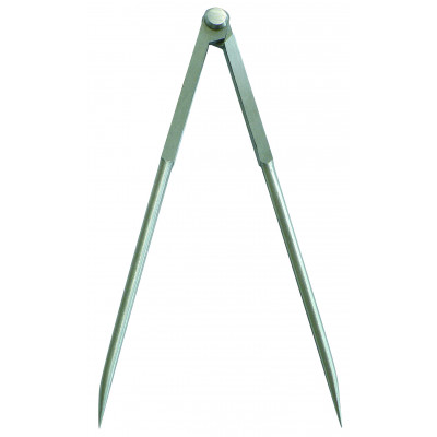 COMPAS A CHARNIERE A POINTES 310MM ACIER POLI TALIAPLAST | 402524