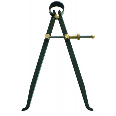 COMPAS A RESSORT INTERIEUR 200MM ACIER BRUNI TALIAPLAST | 402613