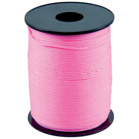 CORDEAU POLYPRO TRESSE FLUO ROSE 200M FIL 1,5MM TALIAPLAST | 400511