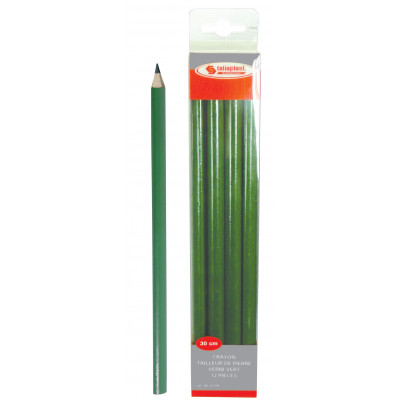 CRAYON TAILLEUR DE PIERRE VERT 30CM TALIAPLAST | 401004