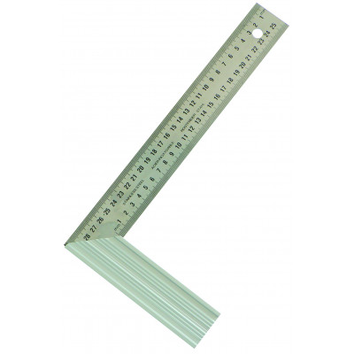 EQUERRE DROITE ET D'ONGLET LAME INOX 200MM TALIAPLAST | 460934