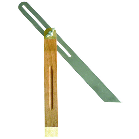 FAUSSE EQUERRE A COULISSE 25CM TALON BOIS + LAITON TALIAPLAST | 460961