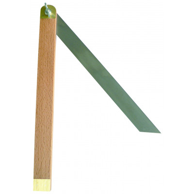 FAUSSE EQUERRE TALON BOIS 40CM 2 GARNITURES LAITON TALIAPLAST | 460957