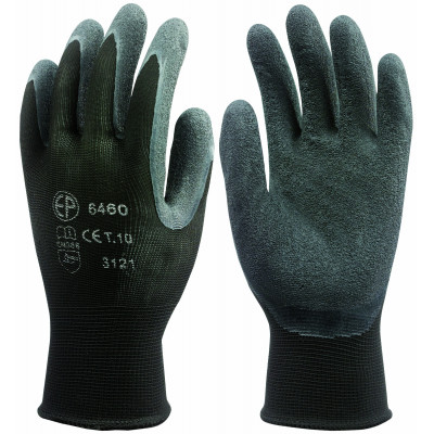 GANTS NYLON ENDUITS LATEX (TAILLE 10) TALIAPLAST | 371169