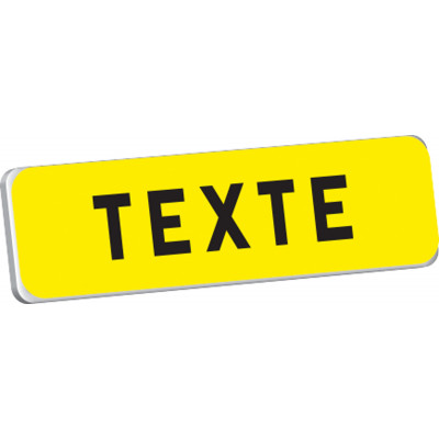 KM9 T1 900 JAUNE TEXTE A SPECIFIER TALIAPLAST | 525200