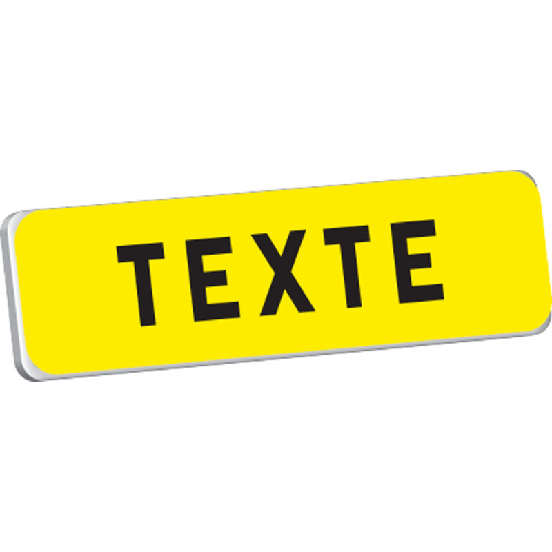KM9 T1 900 JAUNE TEXTE A SPECIFIER TALIAPLAST | 525200