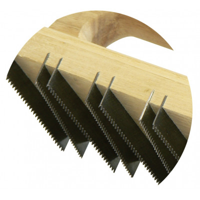 LAME DE CHEMIN DE FER 1M DENTEE (Pas de 2mm) TALIAPLAST | 301402