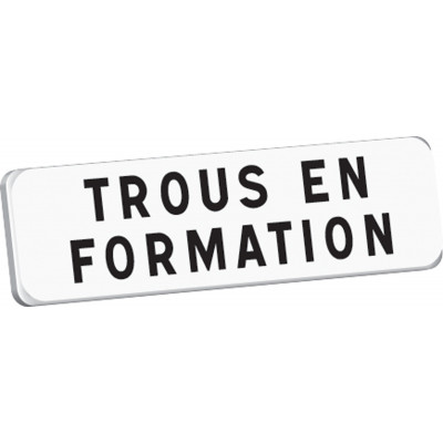 M9 T1 700 BLANC TROUS EN FORMATION TALIAPLAST | 525357