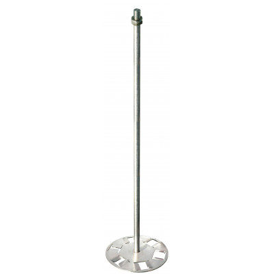 MALAXEUR INOX 600X160MM AVEC EMBOUT M14 TALIAPLAST | 340416