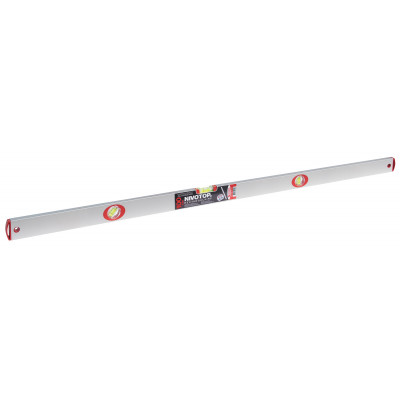 NIVEAU "NIVOTOP" ALUMINIUM RECTANGULAIRE 3 FIOLES 100CM TALIAPLAST | 450605