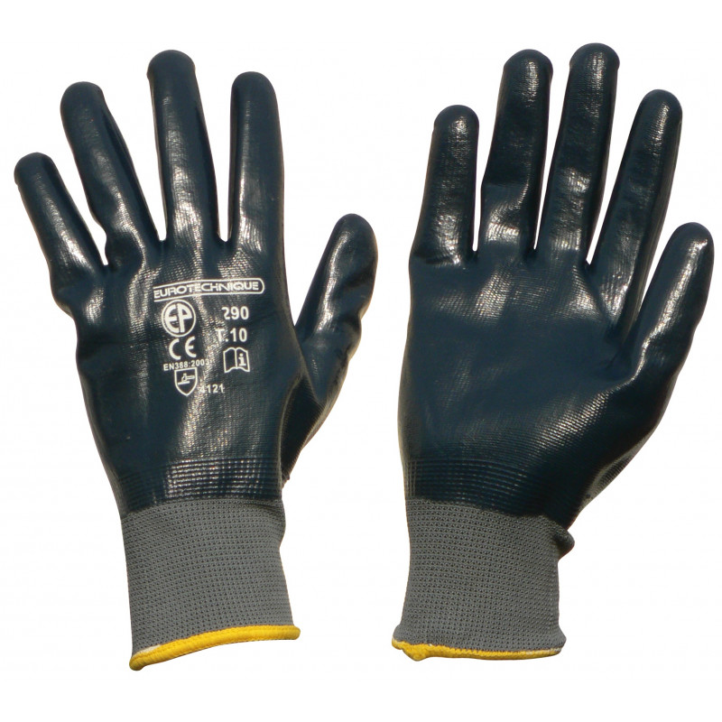 PAIRE DE GANTS NYLON/NITRILE FACADIER (TAILLE 9) TALIAPLAST | 371146