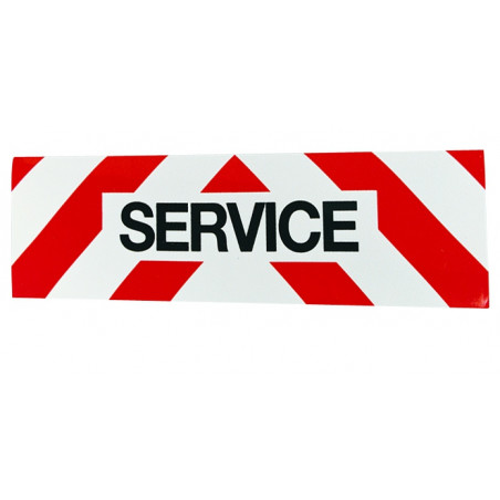PANNEAU "SERVICE" 50X15CM MAGNETIQUE TALIAPLAST | 520903