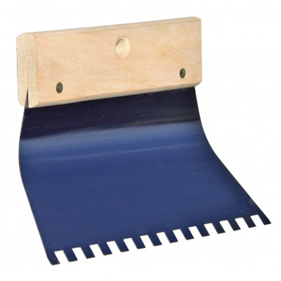 PEIGNE A COLLE LAME COURBE 21,6CM DENTS CARREES 8MM TALIAPLAST | 440522