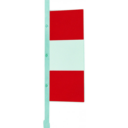 PIQUET DE CHANTIER K5B 2 FACES RETROREFLECHISSANTES TALIAPLAST | 520102