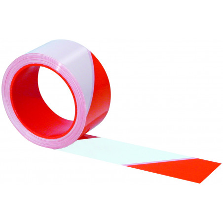 RUBAN "RUBAFORT" ROUGE BLANC 200MX50MM TALIAPLAST | 540606