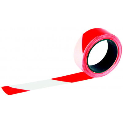 RUBAN "RUBAPLAST" ROUGE BLANC 100MX75MM TALIAPLAST | 540305