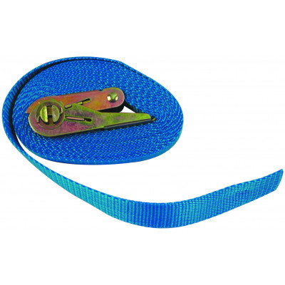 SANGLE D'ARRIMAGE CLIQUET 5MX25MM BLEUE TALIAPLAST | 402205