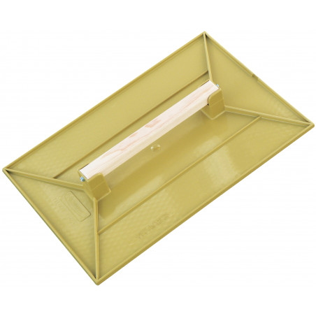TALOCHE ABS 42x28CM RECTANGLE JAUNE TALIAPLAST | 300101