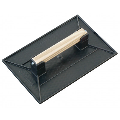 TALOCHE PS 27x18CM RECTANGLE NOIRE TALIAPLAST | 300402