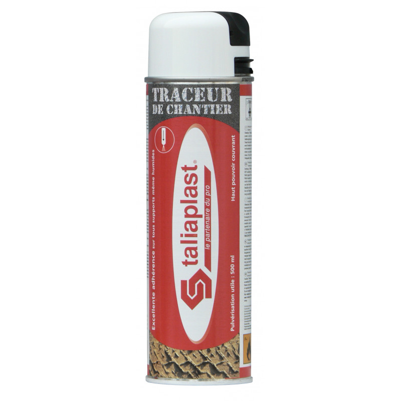 TRACEUR DE CHANTIER 500ML BLANC TALIAPLAST | 521001