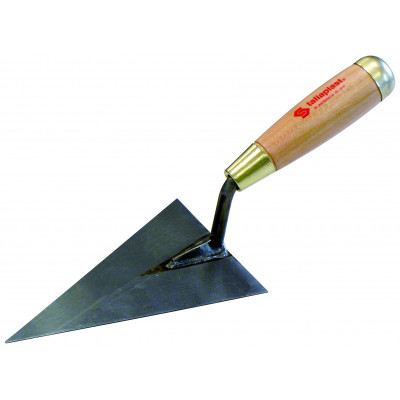 TRUELLE BOUT POINTUE SOUDEE 14CM MANCHE BOIS TALIAPLAST | 431701