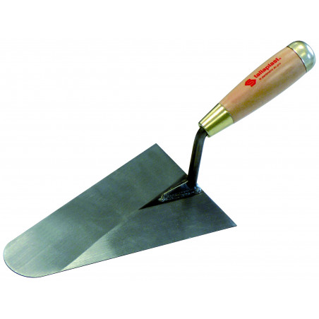 TRUELLE LISSEUSE BOUT ROND SOUDEE 26CM MANCHE BOIS TALIAPLAST | 430805