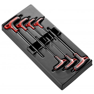 Module d'outillage 7 Clés mâles Torx poignée en (T) Facom | MOD.89TXA