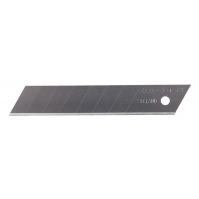 LAMES DE CUTTERS 18MM - DISTRIBUTEUR 10 LAMES STANLEY 0-11-301