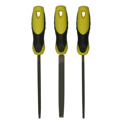 LIMES BATARDES 150MM - JEU DE 3 PIÈCES STANLEY 0-22-445