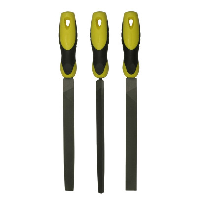 LIMES MI-DOUCES 200MM - JEU DE 3 PIÈCES STANLEY 0-22-464
