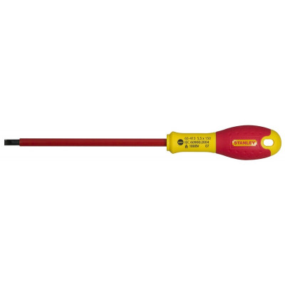 TOURNEVIS ELECTRICIEN ISOLE 1000V 4X100MM FATMAX  - STANLEY FRANCE | 0-65-412
