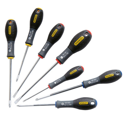 TOURNEVIS ELEC + MECA + PH + POZI - JEU DE 7PCS FATMAX - STANLEY FRANCE | 0-65-438