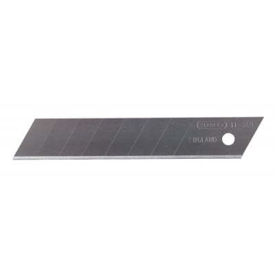 BOITE DE 10 x 10 LAMES DE CUTTERS 18MM - 10 DISTRIBUTEURS 10 LAMES STANLEY 1-11-301