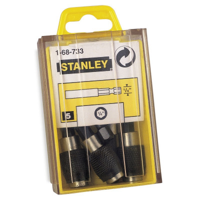 PORTE-EMBOUTS EJECTION RAPIDE - 5 PIÈCES STANLEY 1-68-733